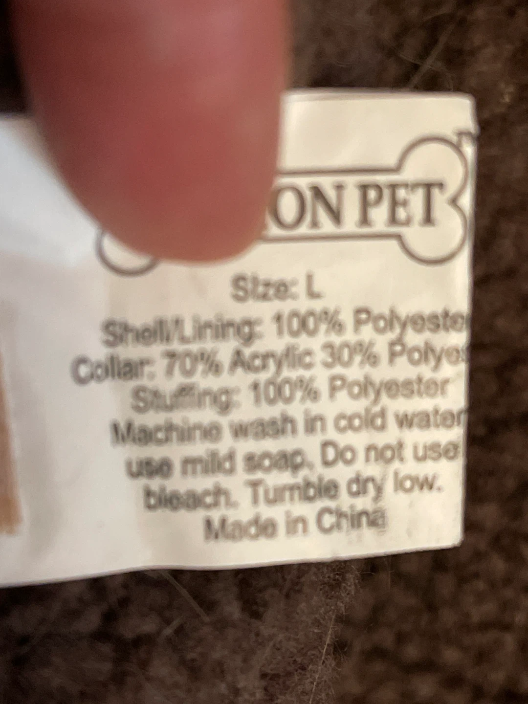Bond & Co. Pet Coat - Tan - photo 4