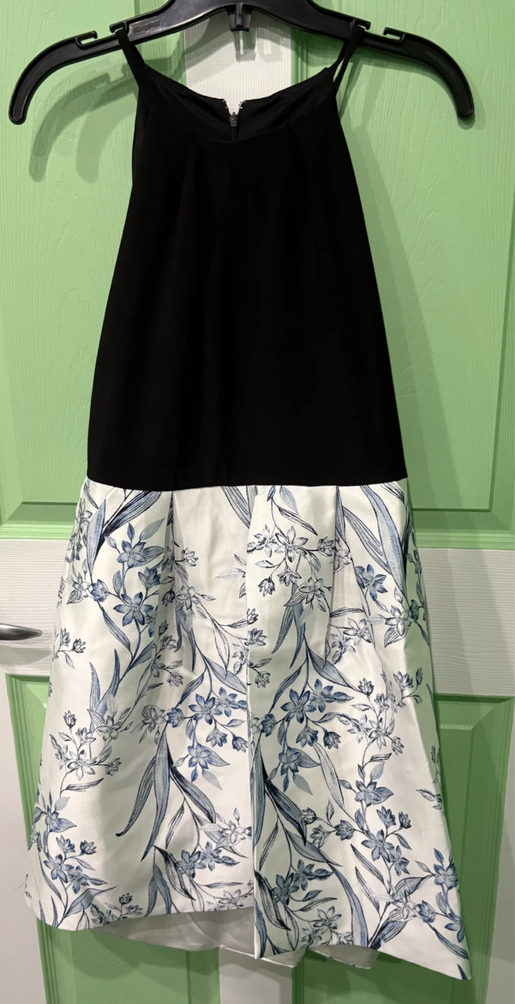 Fabrique Au Canada Floral Halter Dress