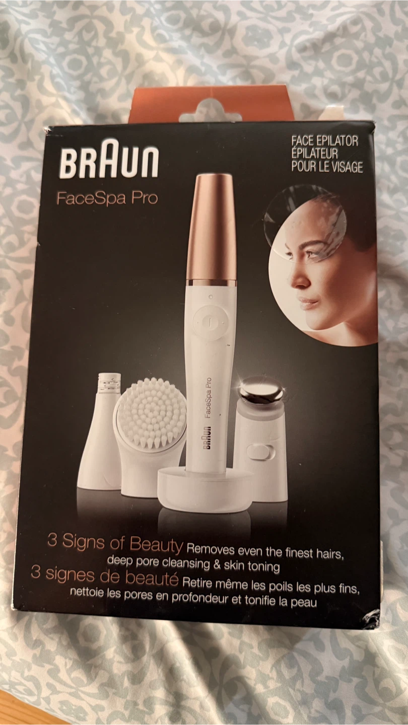 Braun FaceSpa Pro 3-in-1 Facial System