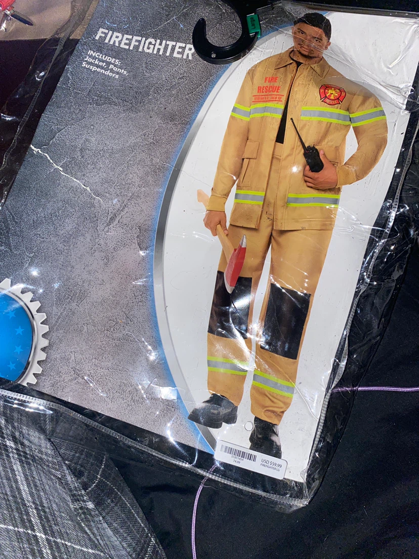 Firefighter costume - photo 3