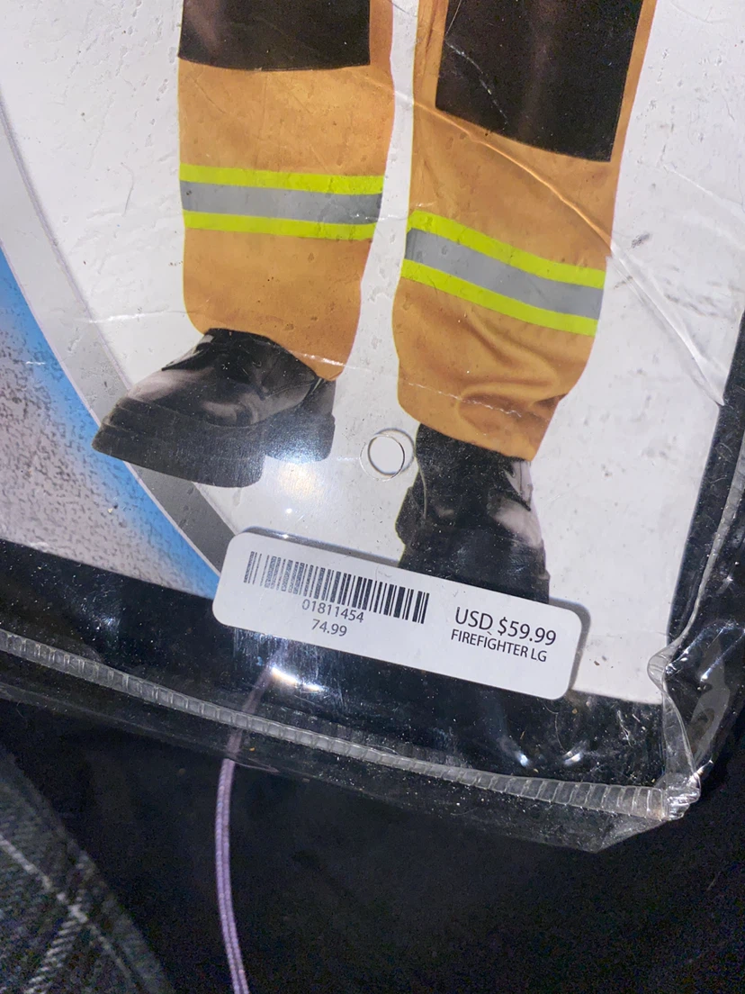 Firefighter costume - photo 4