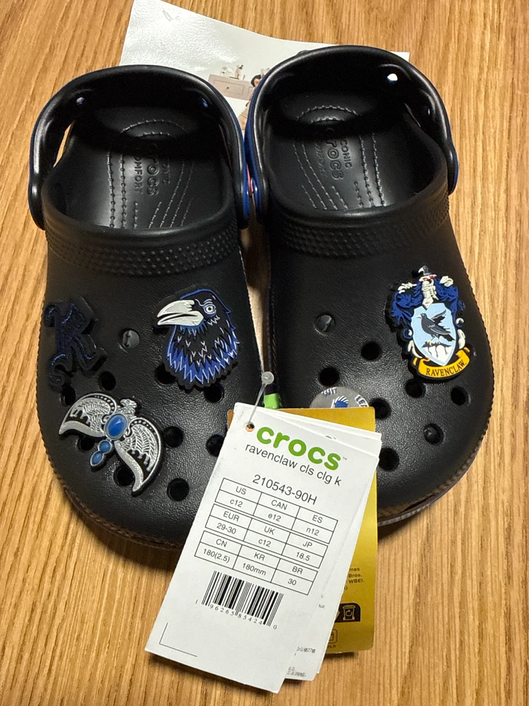 Crocs Harry Potter Ravenclaw Clogs Size C12