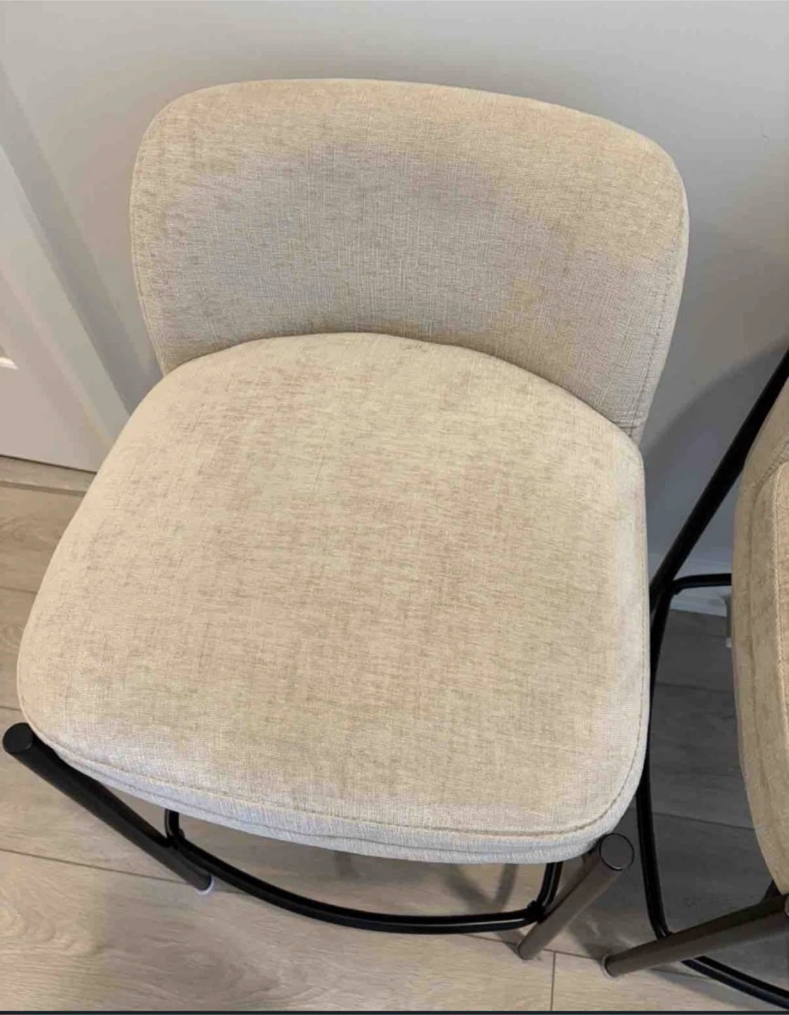 Set of Two Upholstered Bar Stools - photo 3