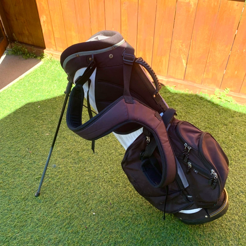 Golf Stand Bag Carry Bag 5 Way Club Golfing Shoulder Straps