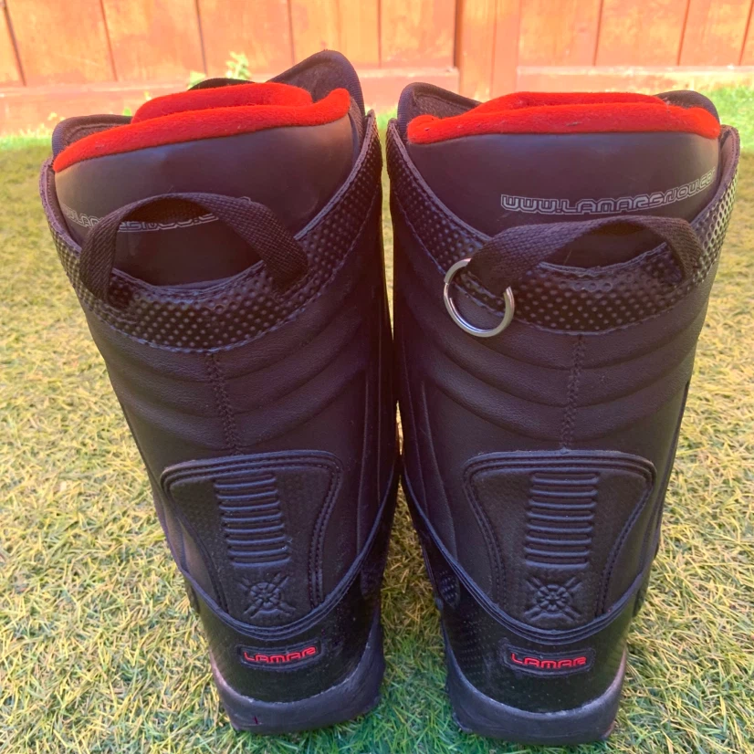 Men’s Snowboard Boots Size 7 Winter Snowboarding Boots Black - photo 5