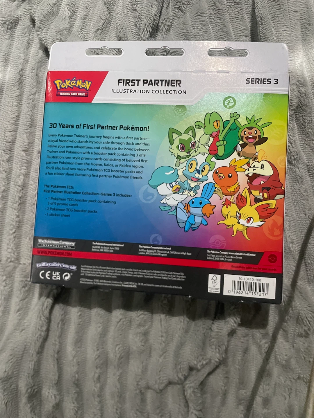 Pokemon TCG First Partner Illustration Collection Series 3 - photo 2
