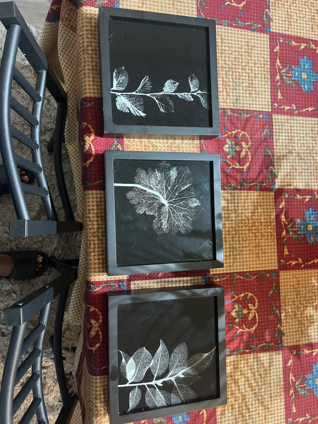 Set of 3 Framed Botanical Wall Art
