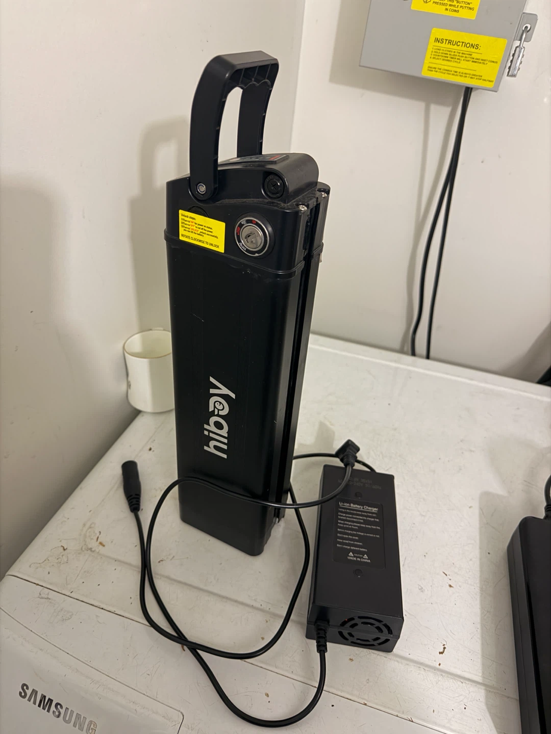 Hiboy E-bike Battery and Charger - photo 3