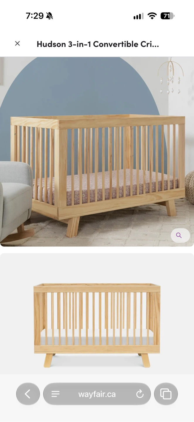 Babyletto Hudson 3-in-1 Convertible Crib - photo 5