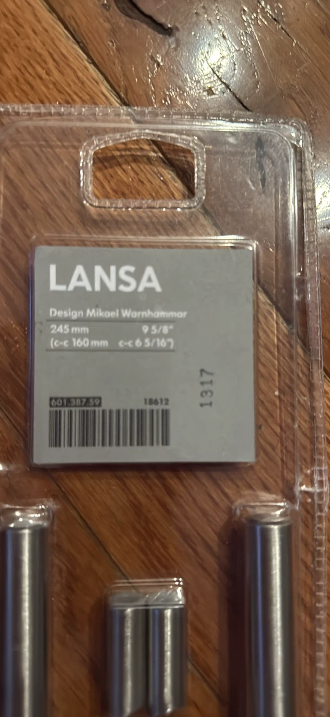 2 Packs of IKEA LANSA 4 Cabinet Handles - photo 2
