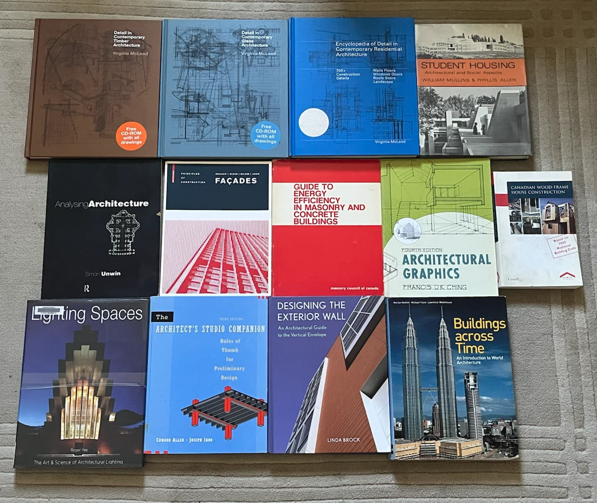Architecture Textbook & Reference Bundle