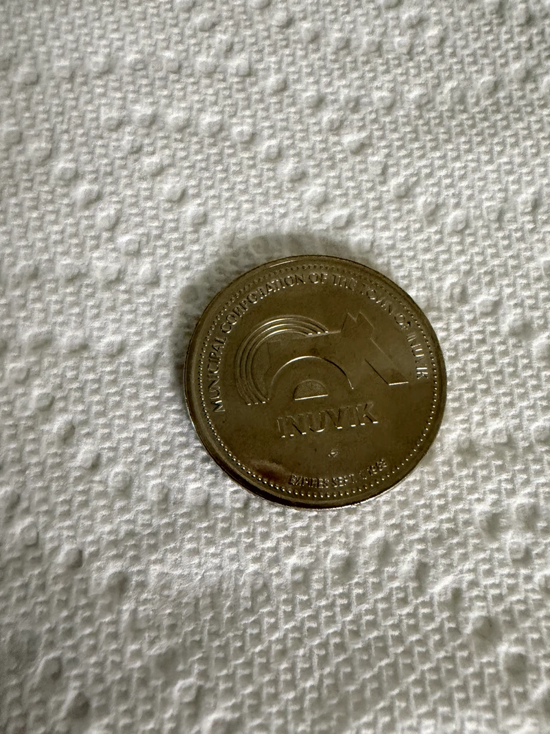 1983 Inuvik 25th Anniversary One Dollar Coin