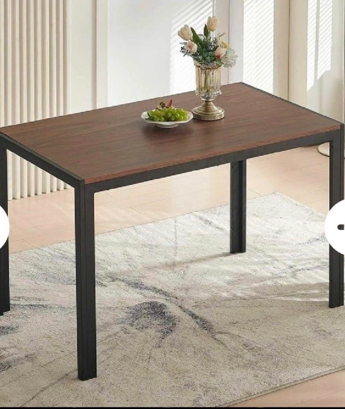 Dining table set with 4 chairs - photo 2