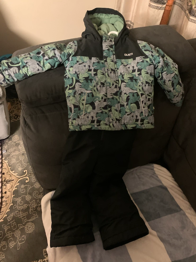 Gusti Dinosaur Print Snowsuit - photo 3