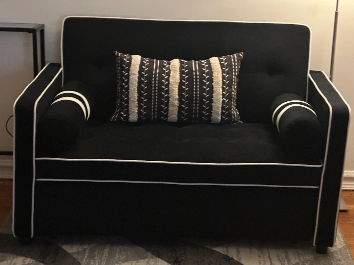 Convertible Sofa Bed Loveseat - photo 2