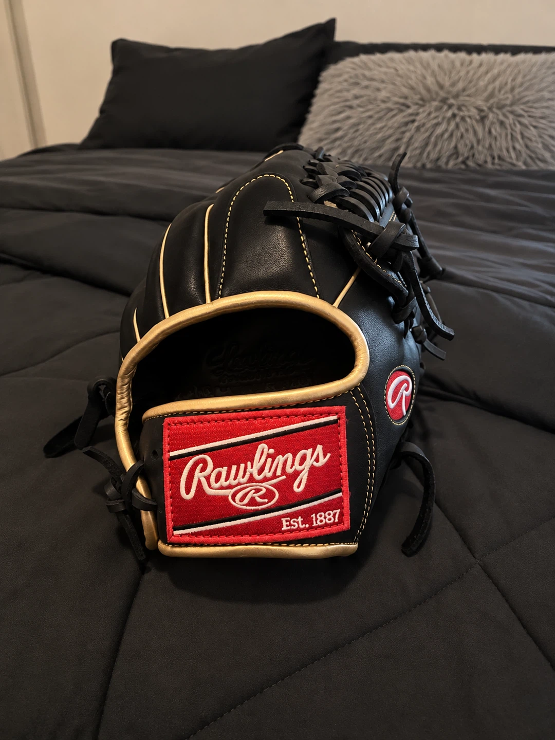 Rawlings R9205-4BG Baseball Glove - Fur in side - photo 3