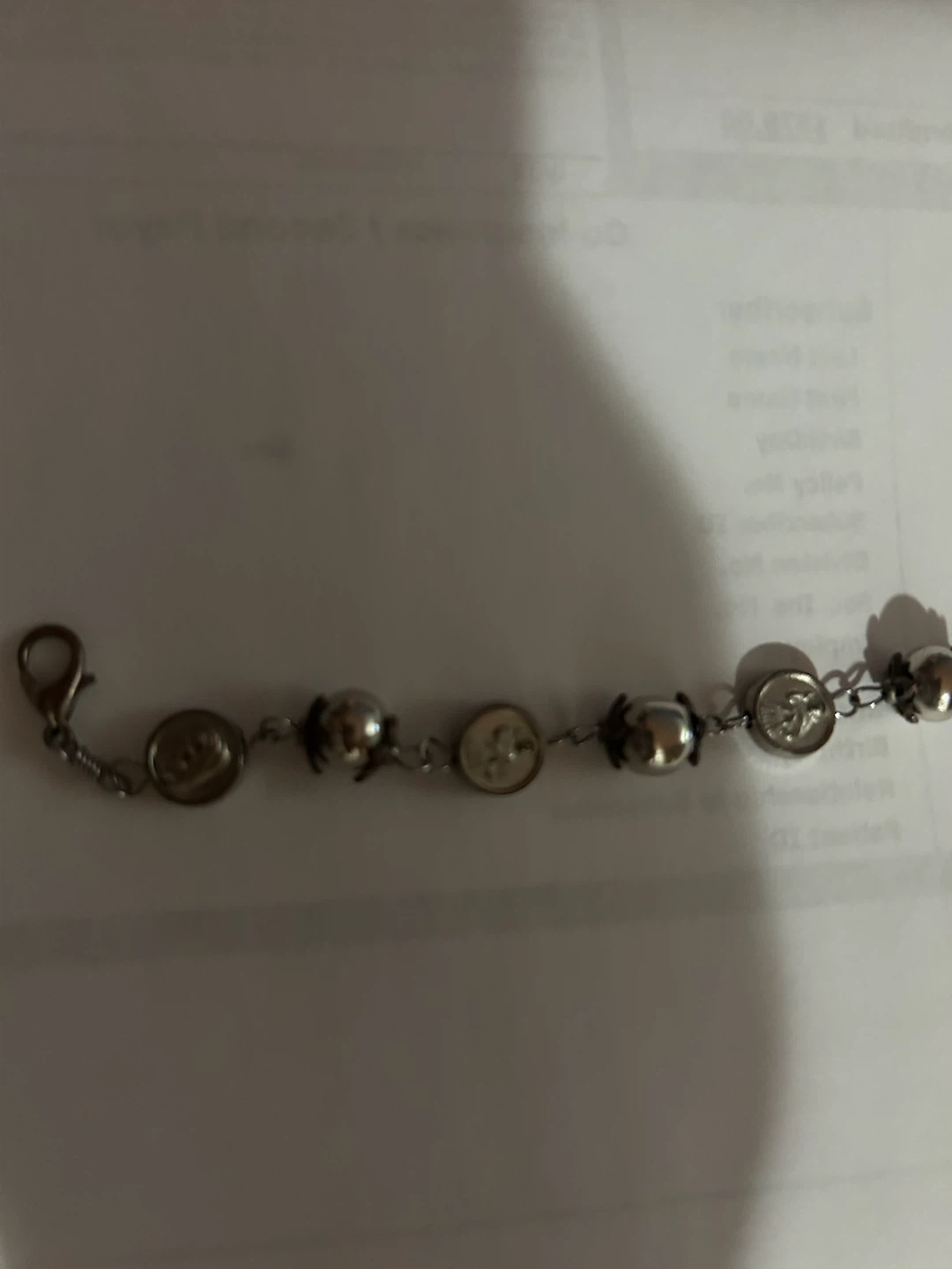 Silver-Tone Charm Bracelet - photo 2