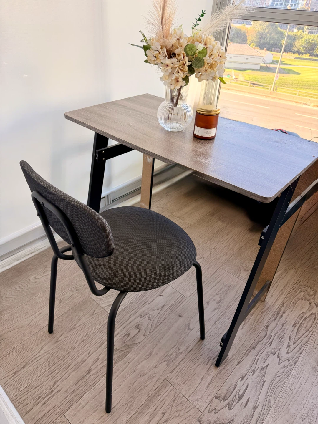 Desk and chair set