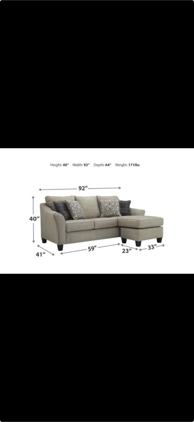 Ashley Furniture Kestrel Sofa with Chaise - photo 3