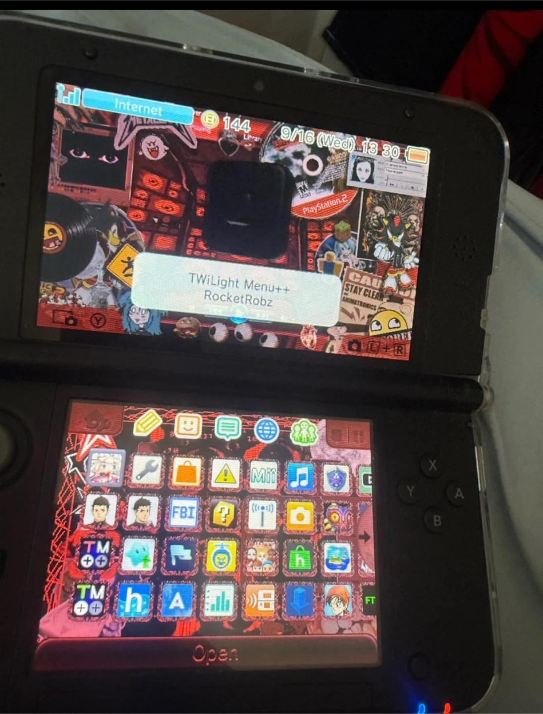 Nintendo 3DS xl Blue Console