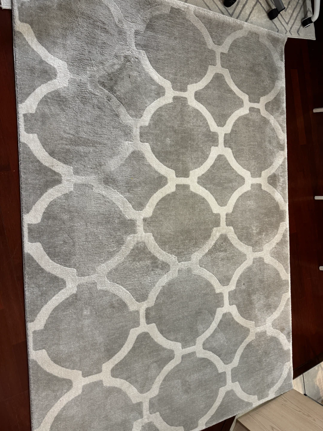 IKEA HILLESTED Rug Grey Patterned