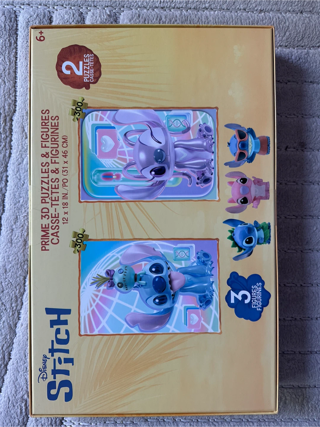 BNIB Disney Stitch 3D Puzzle and Figure Set - photo 2