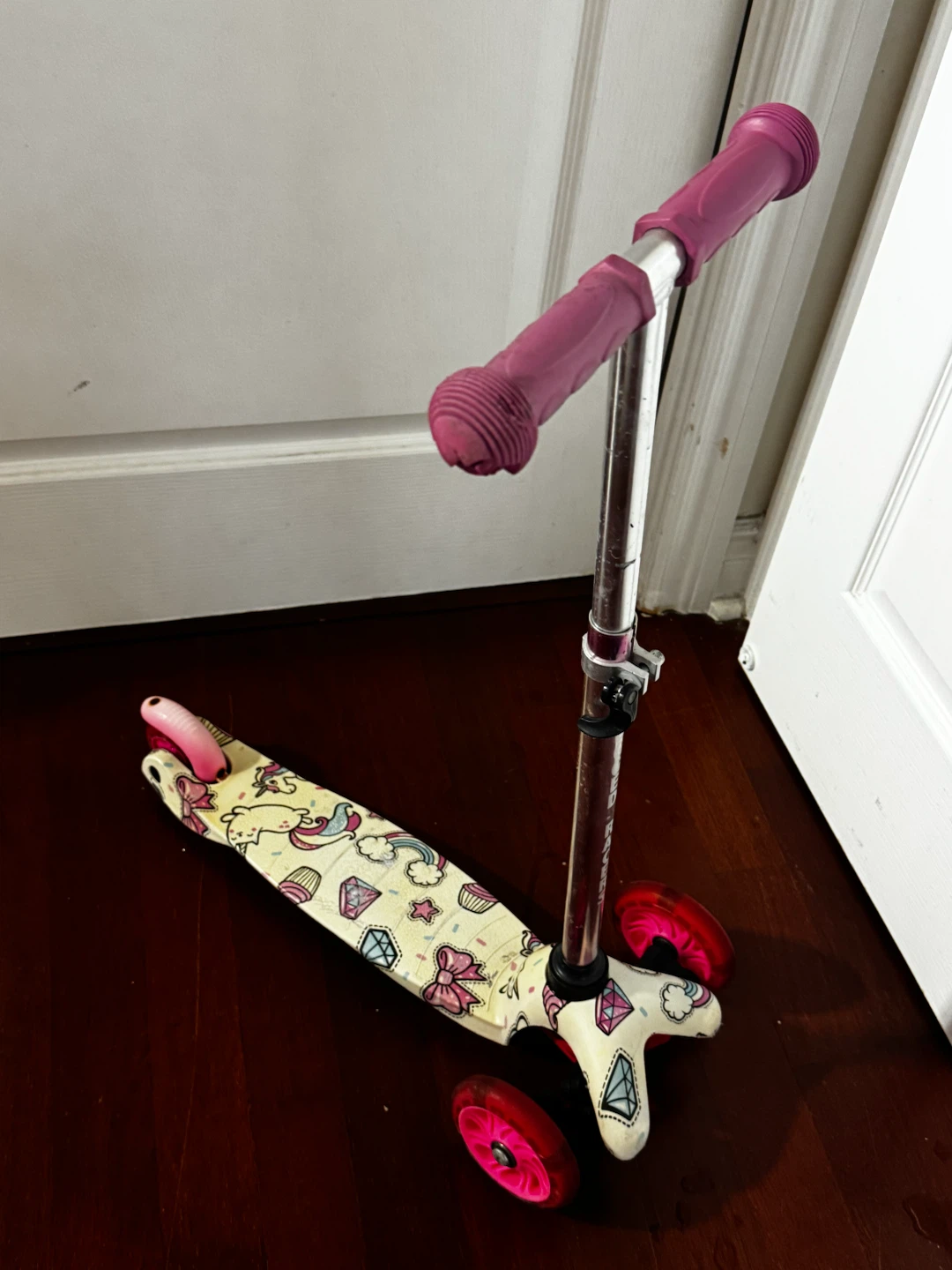 Kids 3-Wheeled Unicorn Scooter