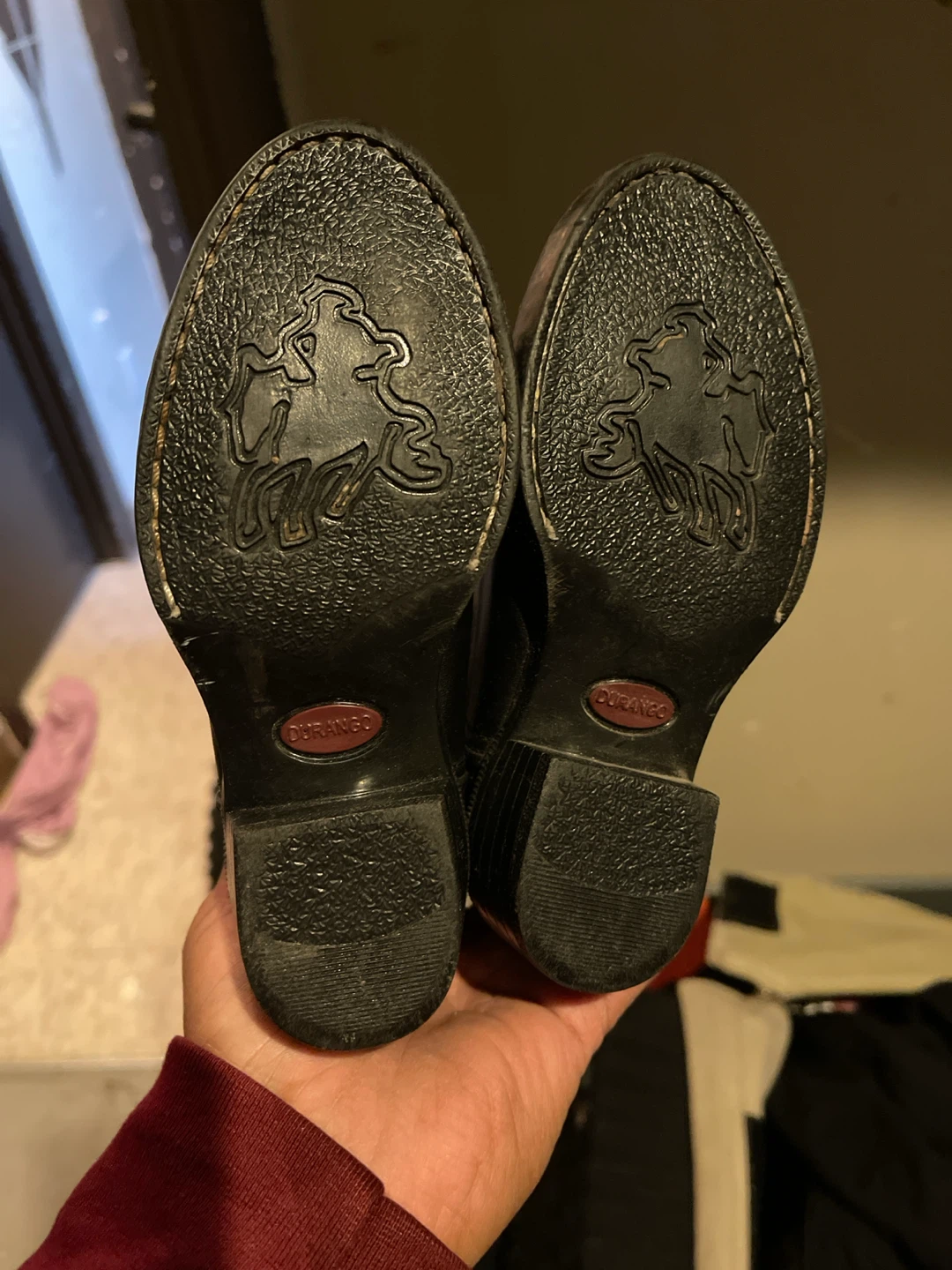 Durango Infant toddler Cowboy Boots Black Size 8.5D - photo 2