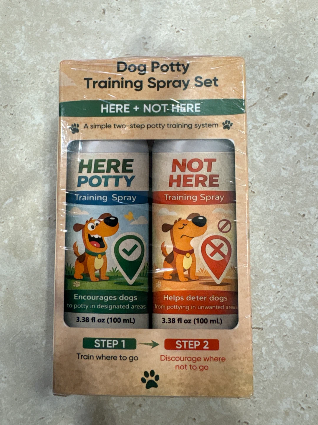 Dog Potty Training Spray Set
