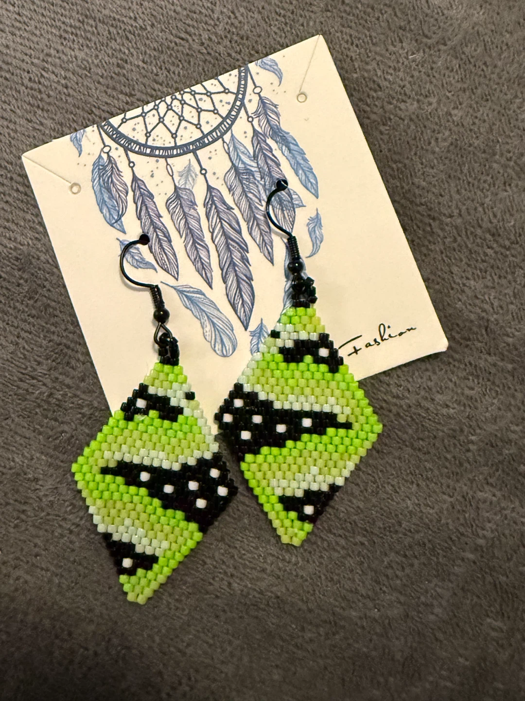 Beaded Diamond Earrings - photo 4
