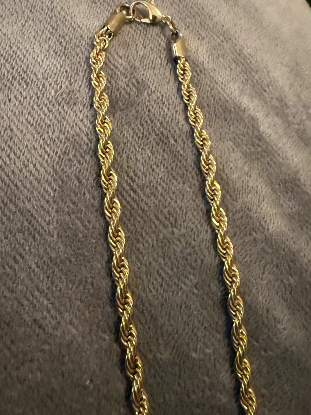 Gold-tone King Cobra Pendant Necklace - photo 4