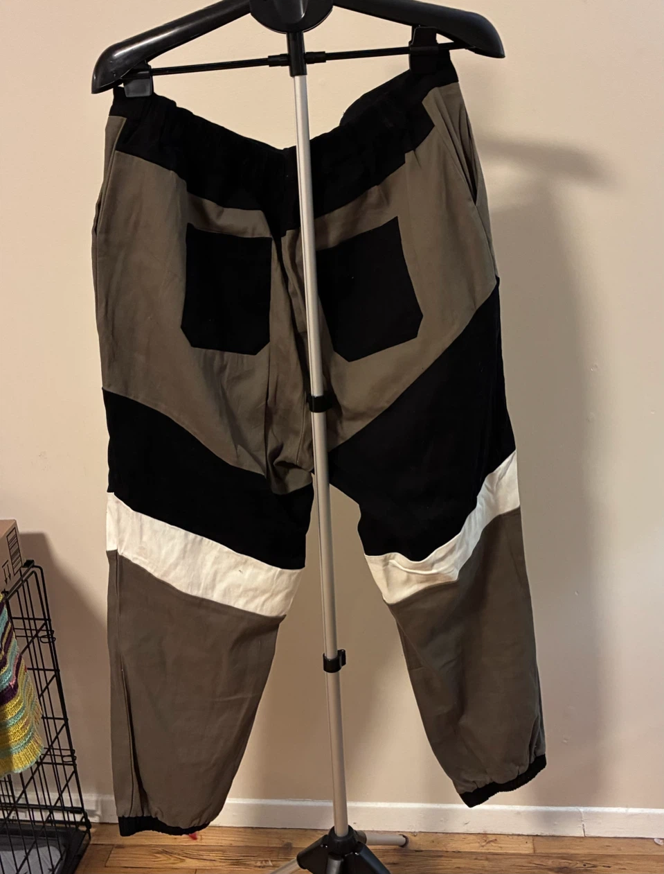 Colorblock Techwear Cargo Pants - photo 2