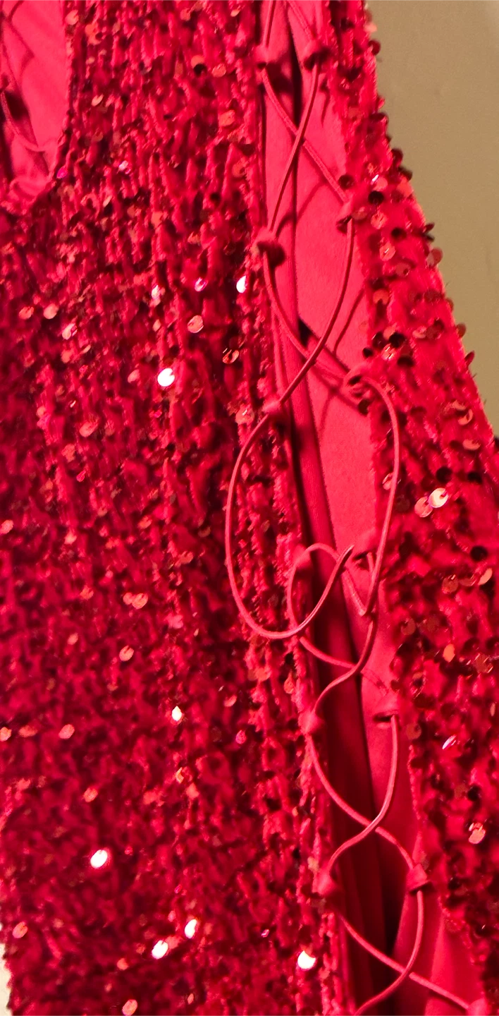 Fashion Nova Sabrina Sequin Mini Dress Red - photo 5
