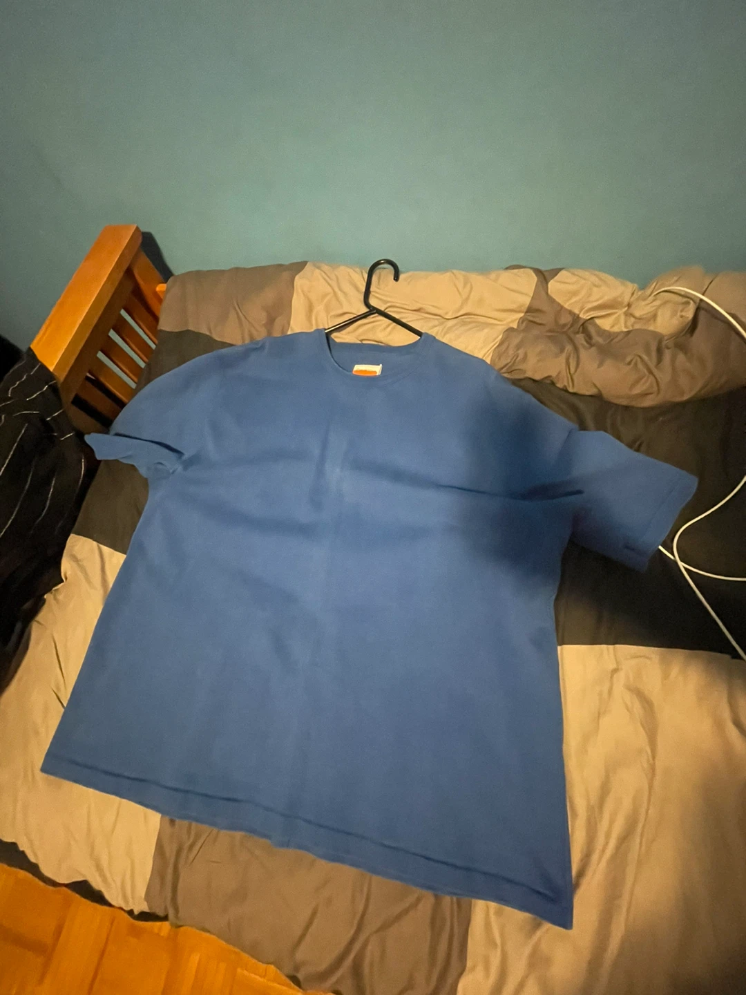 Heron Preston for Calvin Klein Heavyweight Tee - Blue - XXL - photo 2