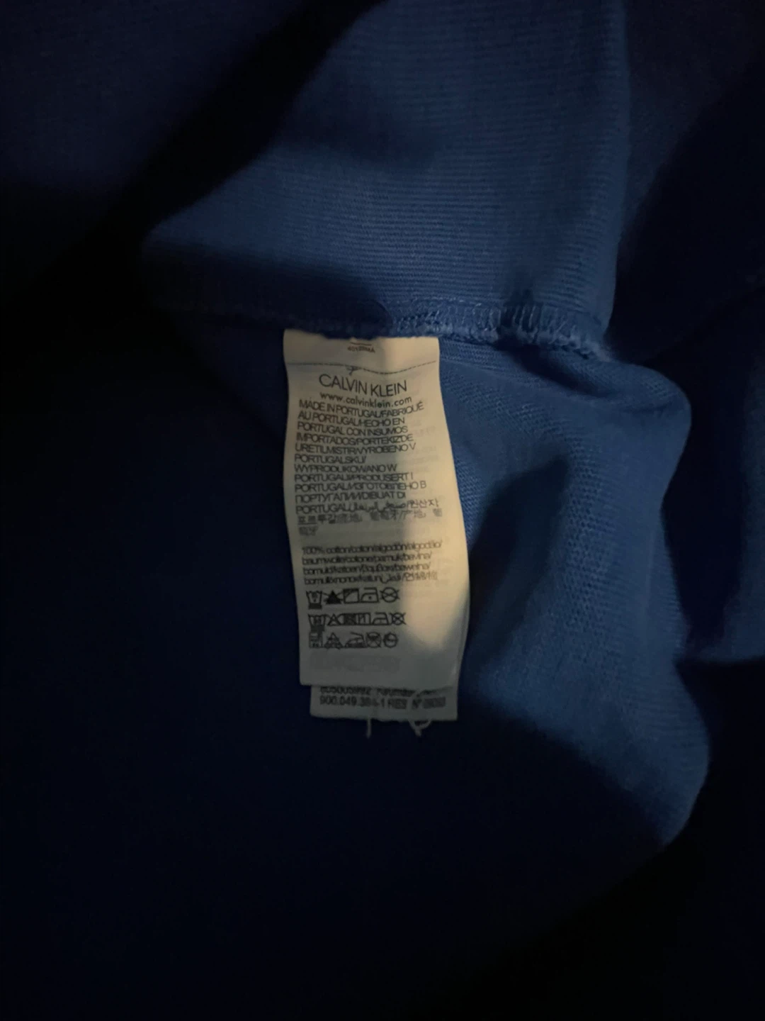Heron Preston for Calvin Klein Heavyweight Tee - Blue - XXL - photo 4