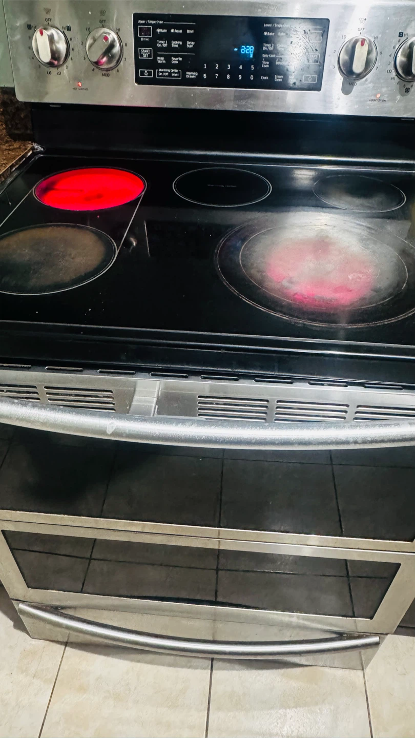 Samsung  Double Oven Electric Range Stainless Steel