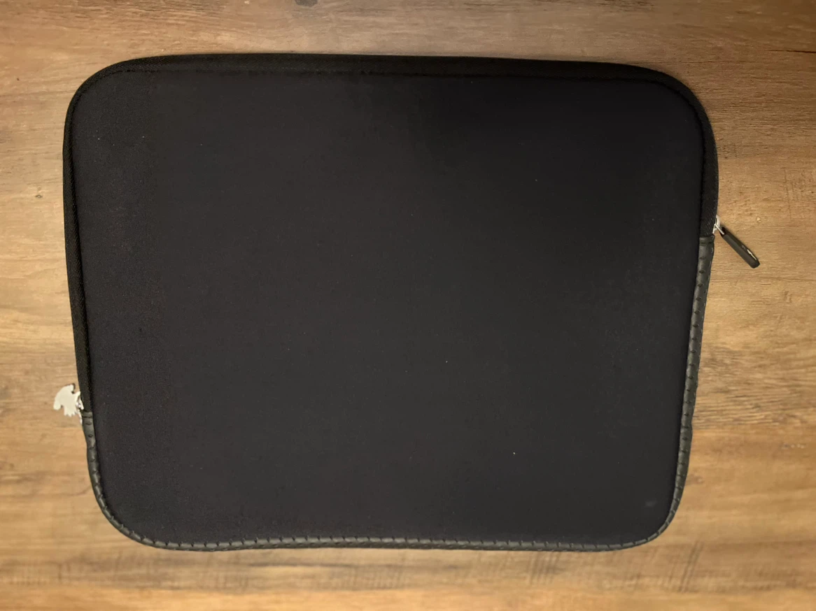 Black Soft Padded Laptop Sleeve. - photo 3