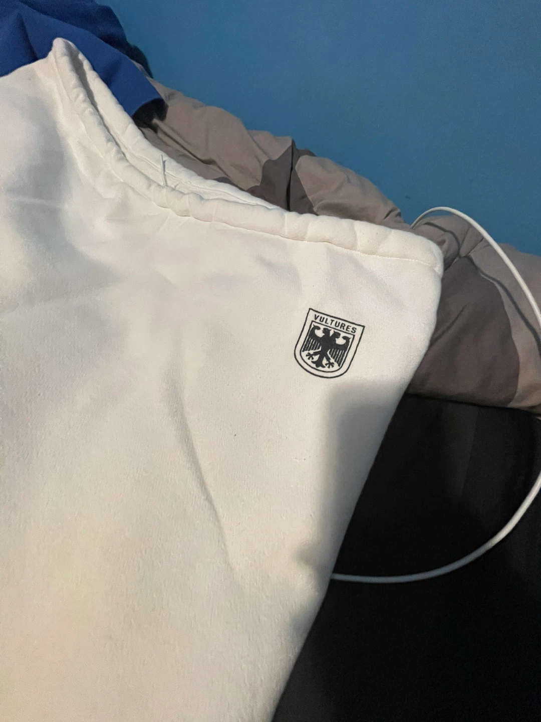 YZY Yeezy Vultures Logo Sweatpants White - Size 3 XL/XXL - photo 2