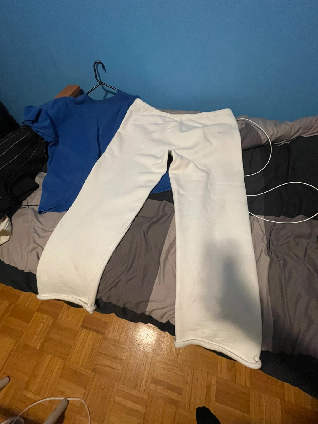 YZY Yeezy Vultures Logo Sweatpants White - Size 3 XL/XXL - photo 5
