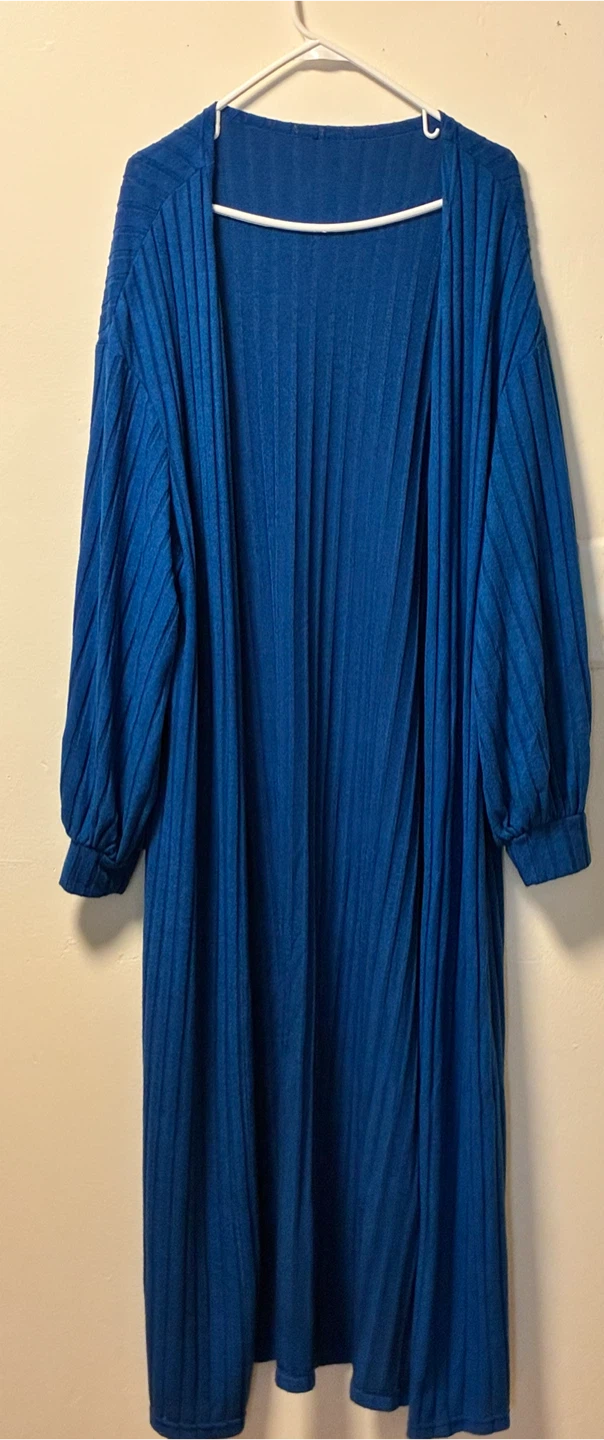 Blue Ribbed Matching Set - photo 2