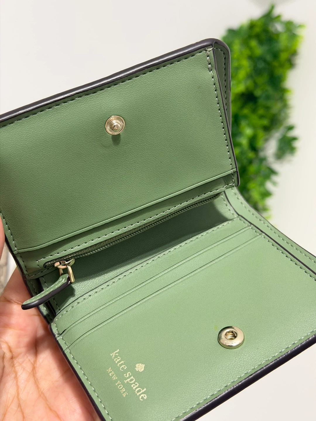 Kate Spade Green Leather Wallet - photo 2