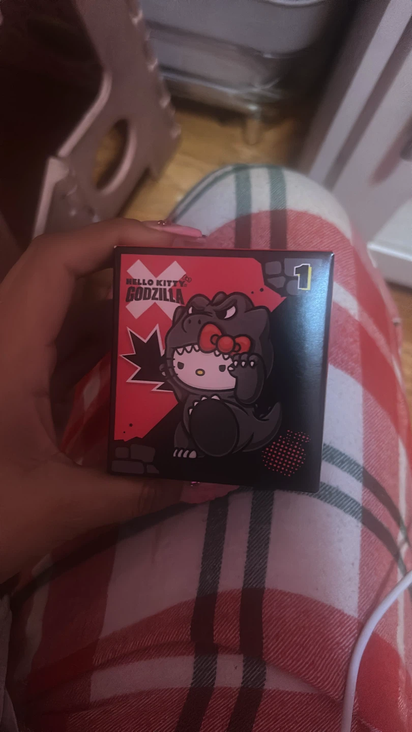 Hello Kitty Godzilla Blind Box Figure