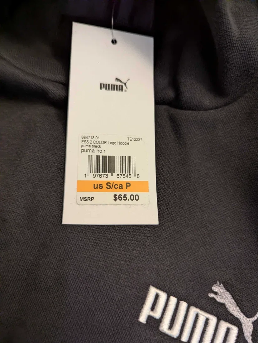 Brand New Puma Hoodie with Tags Size Small - photo 2