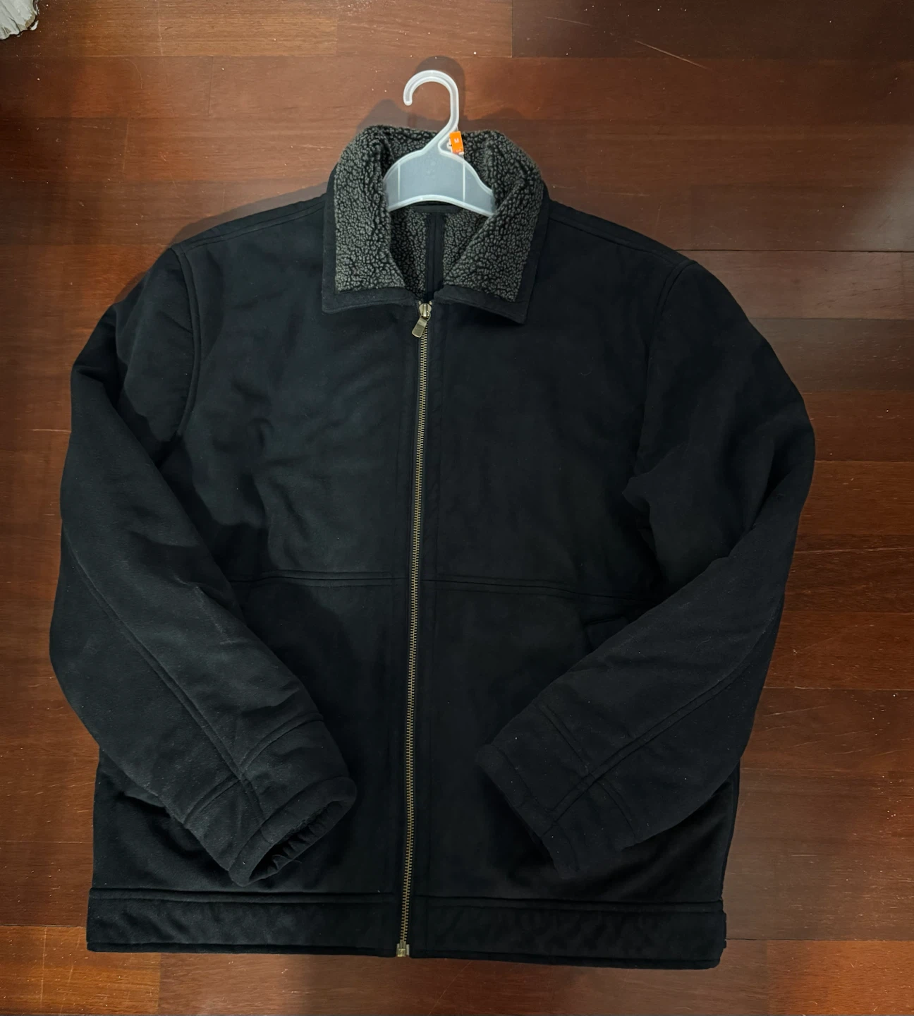 KAID Black Faux Suede Jacket