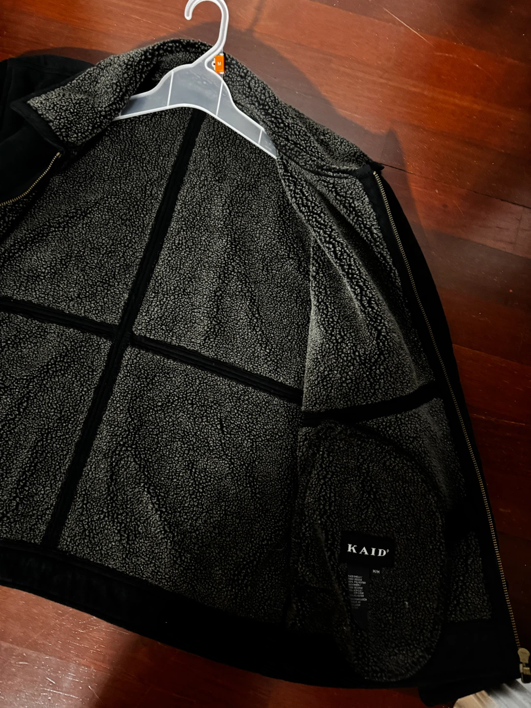 KAID Black Faux Suede Jacket - photo 2
