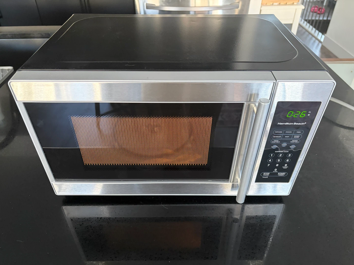Hamilton Beach microwave oven for $60