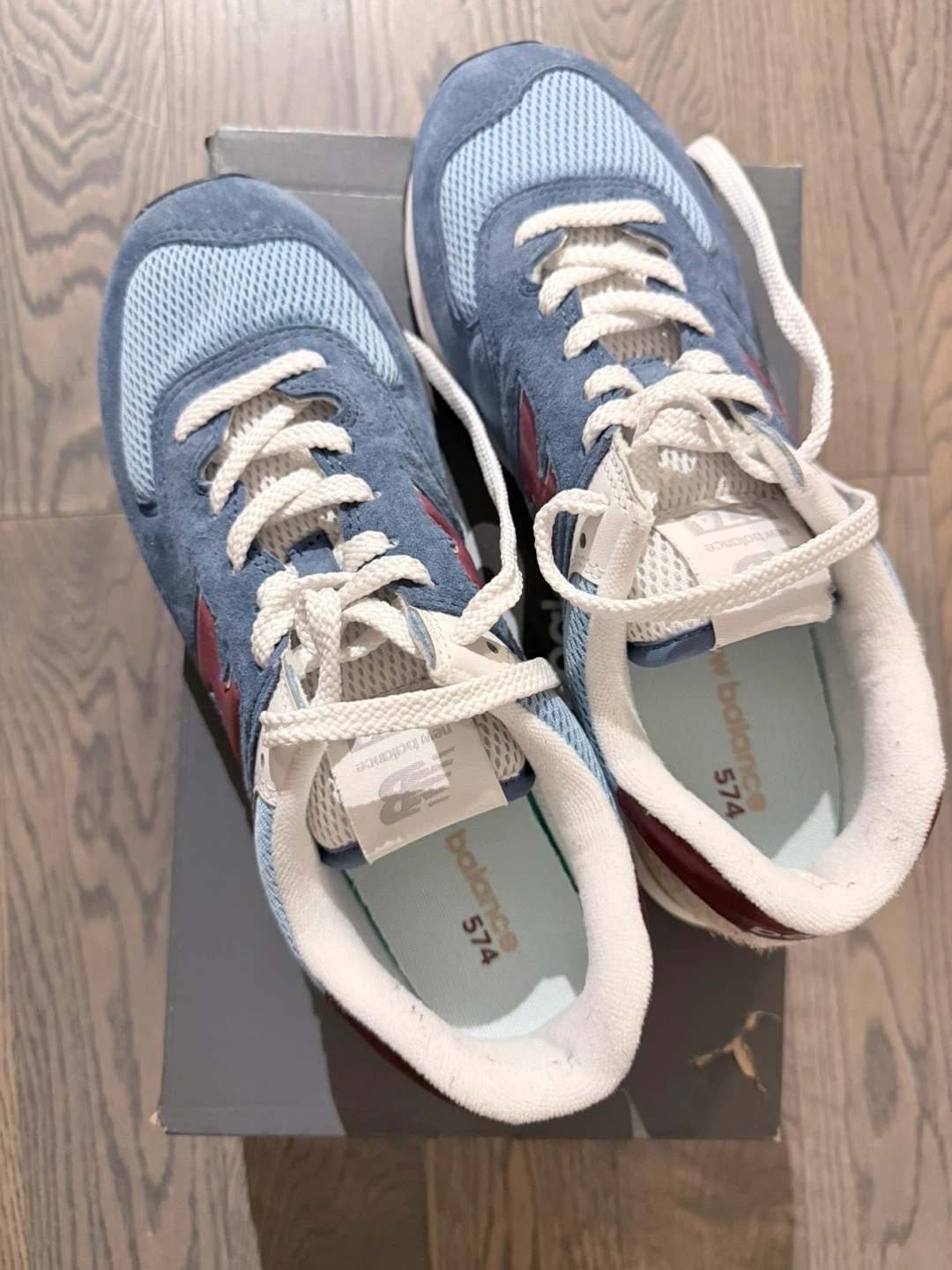 New Balance 574 Sneakers, Blue, US 8.5 - photo 3