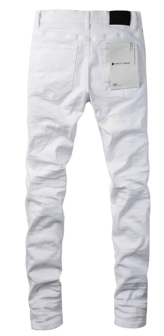 Purple Brand White Slim-Fit Jeans - photo 2