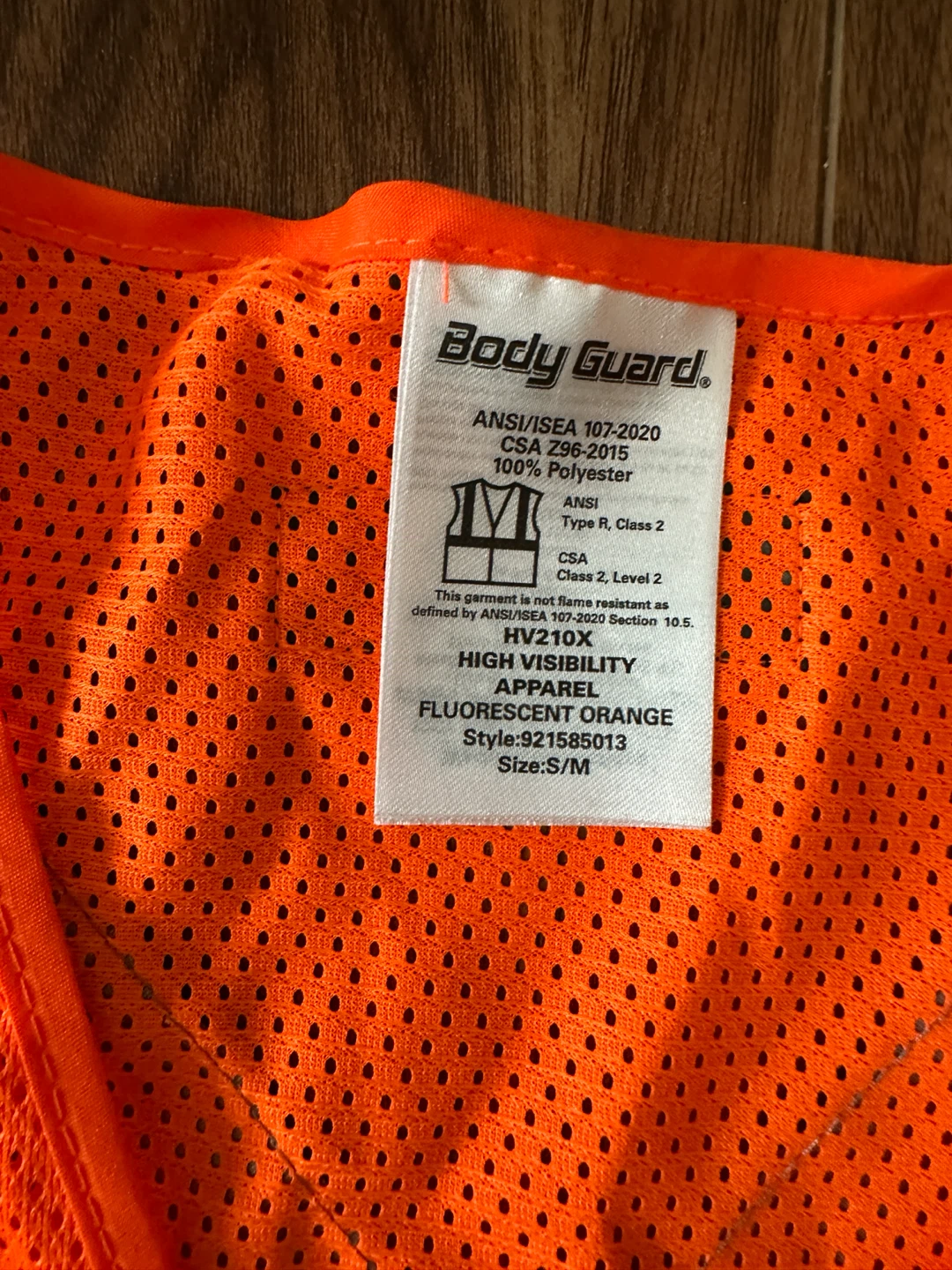 Body Guard High Visibility Safety Vest - photo 4