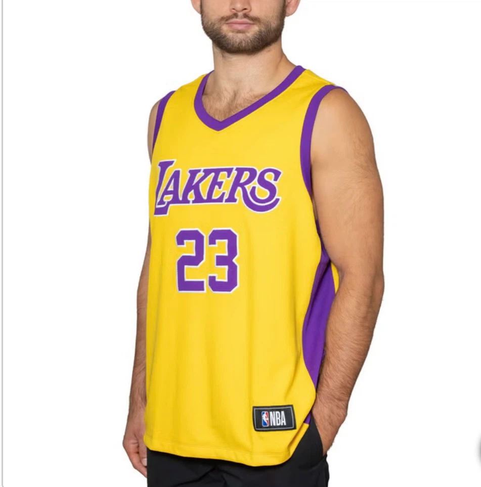 Los Angeles Lakers LeBron James #23 Jersey Size XXL - photo 2